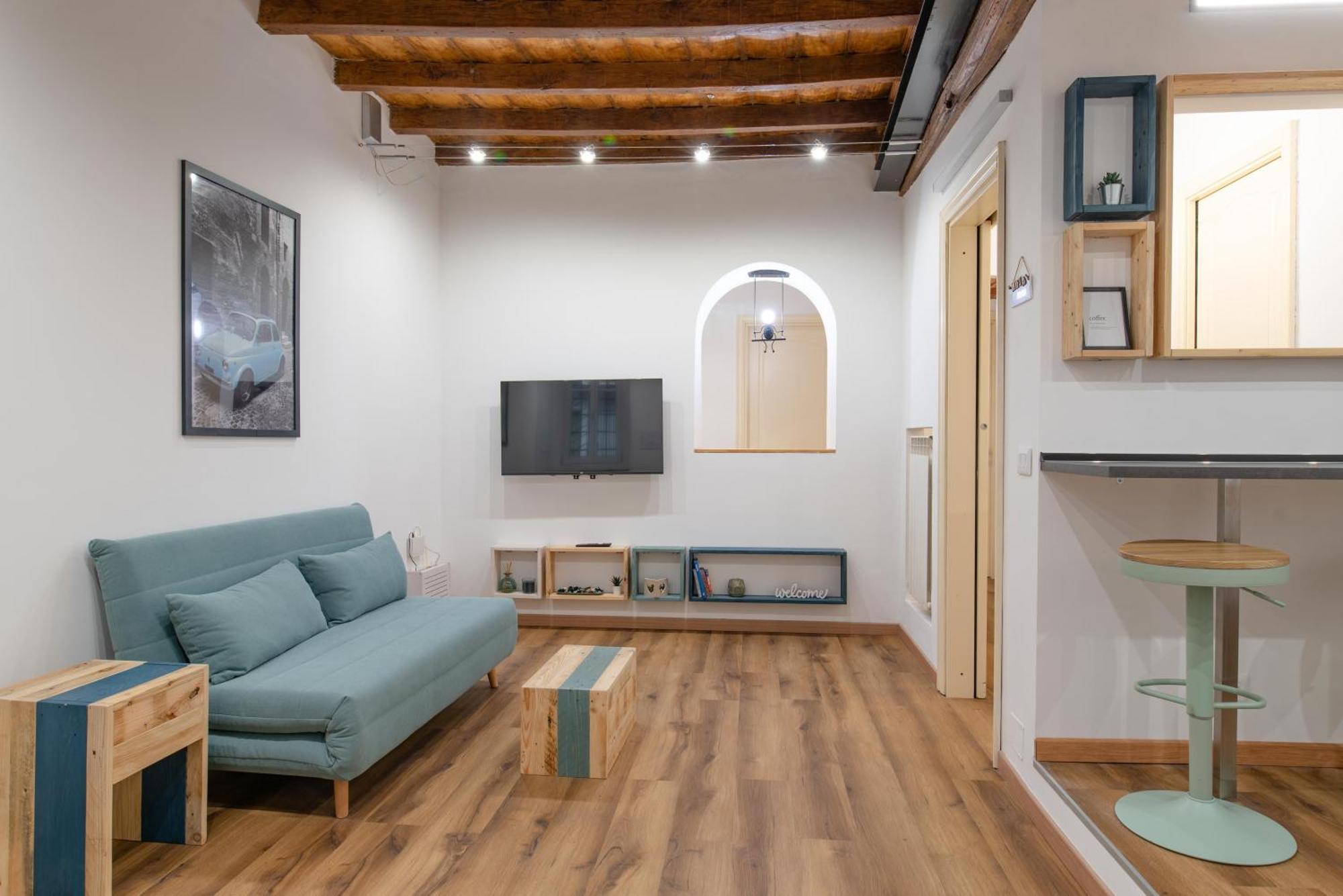 Apartamento The Happyhouse, No Lift By Happyhostorino Exterior foto